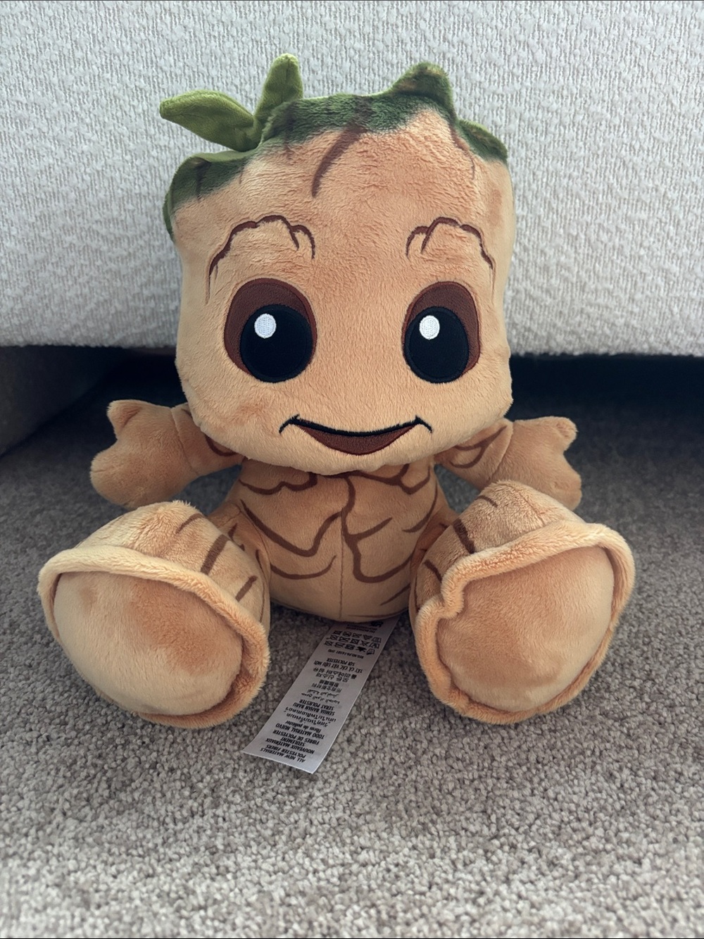 Groot Marvel Big Foot Stuffed Animal